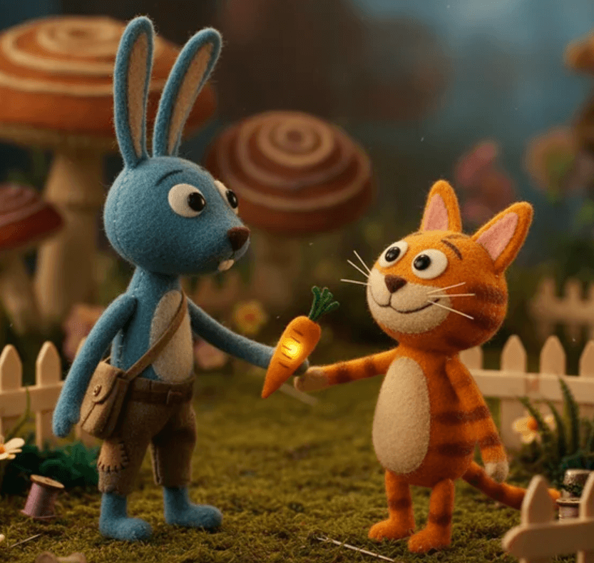 Stop motion style example